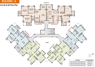 Project Image of 477.0 - 1320.0 Sq.ft 1 BHK Apartment for buy in Chirag Grande View 7 Phase 1 Building A to Phase 2 Building C