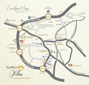Project Image of 3520.0 - 3558.0 Sq.ft 3 BHK Villa for buy in Ayodhya Villas