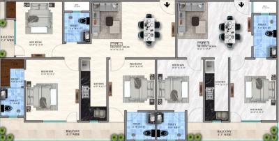Project Image of 720.0 - 1220.0 Sq.ft 2 BHK Builder Floor for buy in Gem Premier Height 3