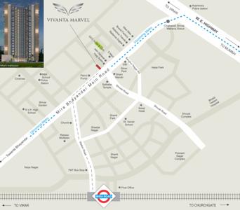 Project Image of 412.0 - 925.0 Sq.ft 1 BHK Apartment for buy in Techno Vision Vivanta Marvel