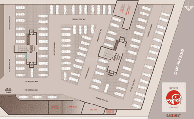 Project Image of 1665 Sq.ft 3 BHK Apartment / Flat for sale in Tragad for Rs. 8600000
