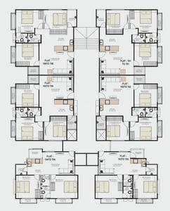 Project Image of 541.87 - 707.0 Sq.ft 2 BHK Apartment for buy in Golden Luxuria Apartment