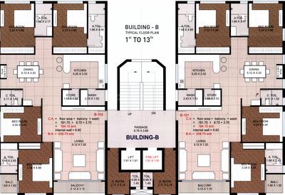 Project Image of 906.54 - 1956.34 Sq.ft 2 BHK Apartment for buy in Sahaj Pramukh Solitaire