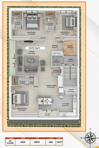 Project Image of 0.0 - 2225.0 Sq.ft 3 BHK Apartment for buy in Satvat Om Shree Grandeur