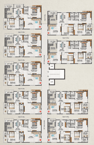 Project Image of 1160.0 - 2175.0 Sq.ft 2 BHK Apartment for buy in AR The Nest