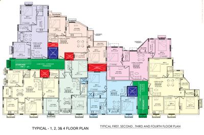 Project Image of 935.0 - 1229.0 Sq.ft 2 BHK Apartment for buy in The Peak