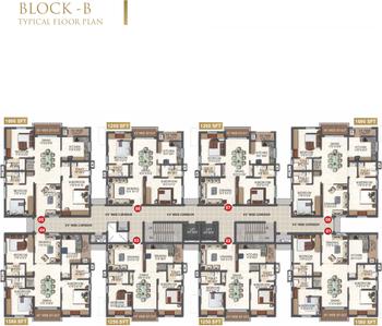 Project Image of 1250 Sq.ft 2 BHK Apartment / Flat for sale in Nizampet for Rs. 13000000