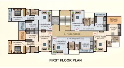 Project Image of 0.0 - 626.0 Sq.ft 2 BHK Apartment for buy in Vidhi Prem