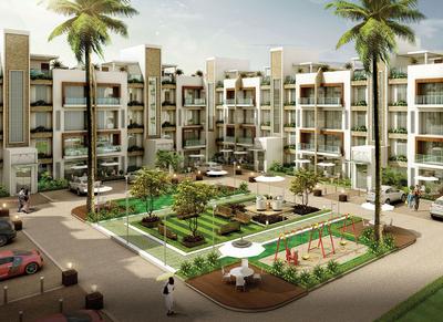 Project Image of 465.0 - 624.0 Sq.ft 1 BHK Apartment for buy in Amar Capetown Apartments Phase 1