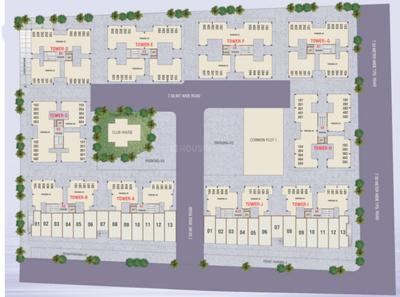 Vision Realty vadodara Fortune Glory Images for layoutPlan 1