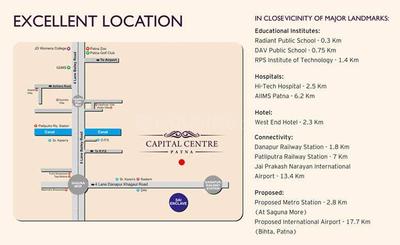 Project Image of 1125.0 - 1690.0 Sq.ft 2 BHK Apartment for buy in Sri Anuanand Capital Centre