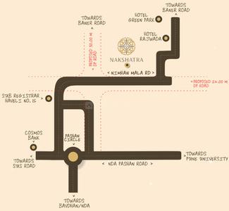 Project Image of 629.26 - 638.19 Sq.ft 2 BHK Apartment for buy in Angal Nakshatra