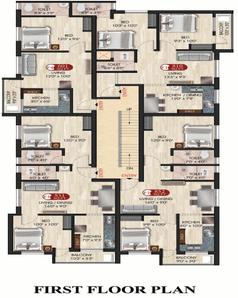 Project Image of 601.0 - 960.0 Sq.ft 1 BHK Apartment for buy in Joy