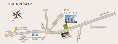 Project Image of 663.0 - 1327.0 Sq.ft 1 BHK Apartment for buy in PURE SONNET