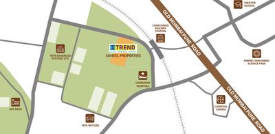 Project Image of 664.0 - 1115.0 Sq.ft 2 BHK Apartment for buy in Saheel I Trend
