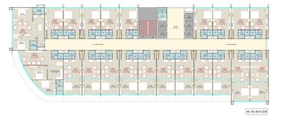 Project Image of 318.83 - 784.47 Sq.ft 1 RK Apartment for buy in Seksaria Shantiban Skylar