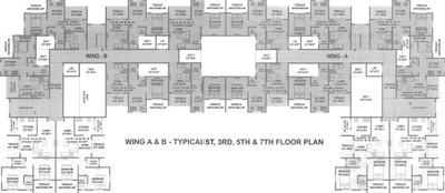 Project Image of 318.0 - 549.0 Sq.ft 1 BHK Apartment for buy in Samruddhi Sparsh Heights