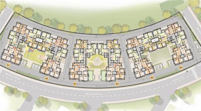 Project Image of 978.0 - 1579.0 Sq.ft 2 BHK Apartment for buy in Shrachi Aadrita
