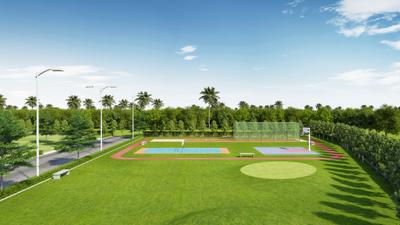 Jain Adharsh Avenue Basketball Court 1