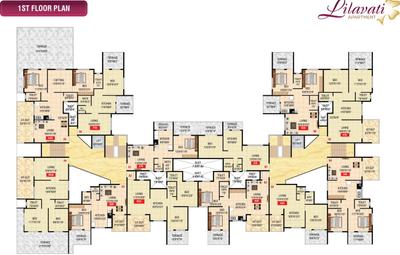 Project Image of 665.0 - 1165.0 Sq.ft 1 RK Apartment for buy in Laxmi Township