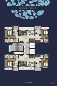 Project Image of 382.0 - 645.0 Sq.ft 1 BHK Apartment for buy in Dotom Blumen
