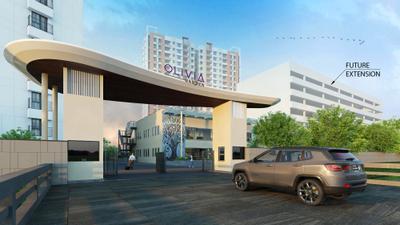 Project Image of 363.5 - 914.5 Sq.ft 1 BHK Apartment for buy in Shrachi Olivia Garden
