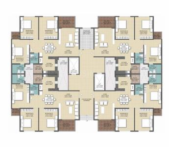 Project Image of 1100.0 - 1375.0 Sq.ft 2 BHK Apartment for buy in Krishna Mystiq Phase I