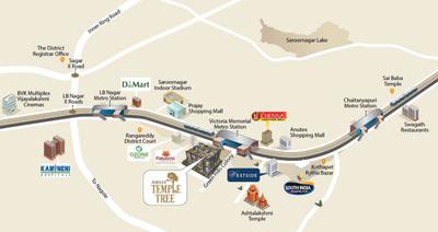 Project Image of 1645.0 - 2100.0 Sq.ft 3 BHK Apartment for buy in Jubilee Temple Tree