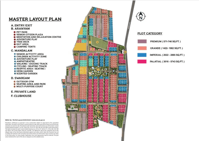 Project Image of 571.0 - 5743.0 Sq.ft Residential Plot Plot for buy in TVS Emerald The Estate