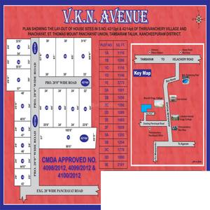 Project Image of 1086.0 - 3773.0 Sq.ft Residential Plot Plot for buy in Vamanan VKN Avenue