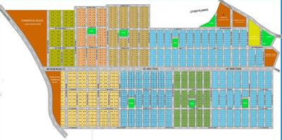 Rss Good Luck City Plot Layout Plan 1