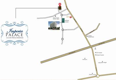 Project Image of 1080.38 - 2417.8 Sq.ft 2 BHK Apartment for buy in Panchvati Imperia Palace