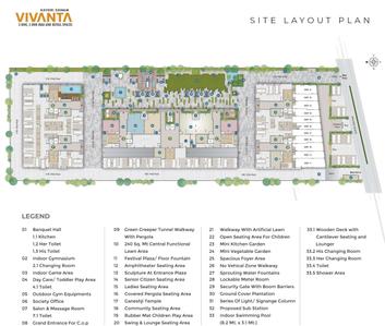 Project Image of 1550.0 - 1745.0 Sq.ft 3 BHK Apartment for buy in Kaveri Soham Vivanta