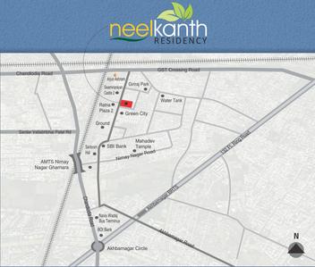 Project Image of 900.0 - 1233.0 Sq.ft 1 BHK Apartment for buy in Shreeji Nilkanth Residency
