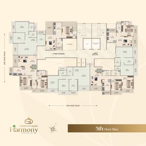 Project Image of 348.15 - 581.8 Sq.ft 1 BHK Apartment for buy in Riu Siddhivinayak Harmony