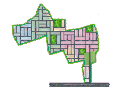 Jb Terra Green Hills Layout Plan 1