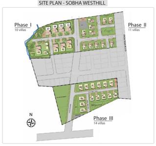 Project Image of 2867.94 - 4048.0 Sq.ft 4 BHK Villa for buy in Sobha Westhill