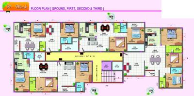 Project Image of 920.0 - 1635.0 Sq.ft 2 BHK Apartment for buy in Lavanyaa Anjana
