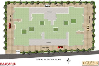 Project Image of 852.0 - 1168.0 Sq.ft 2 BHK Apartment for buy in Rajparis Sarovar