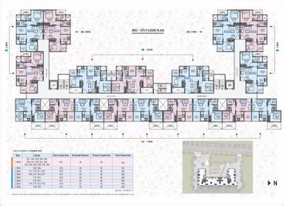 Project Image of 249.0 - 486.0 Sq.ft 1 BHK Apartment for buy in Aishwaryam Nivaara A And B