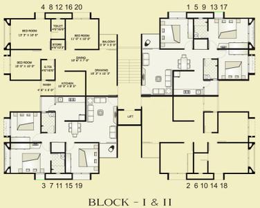 Project Image of 1350 Sq.ft 3 BHK Apartment / Flat for sale in Odhav for Rs. 7100000