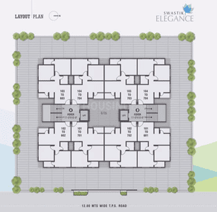 Project Image of 0.0 - 918.0 Sq.ft 2 BHK Apartment for buy in Swastik Elegance