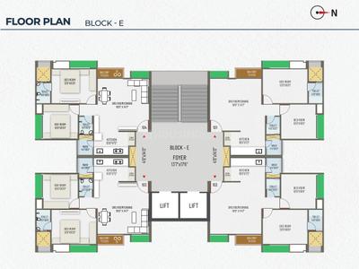 Project Image of 0.0 - 620.86 Sq.ft 2 BHK Apartment for buy in Laxmi Aleta