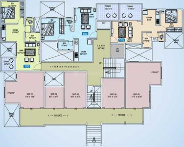 Project Image of 563.0 - 940.0 Sq.ft 1 BHK Apartment for buy in Shiv Manas