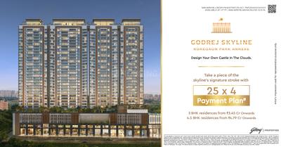 Project Image of 1348.0 - 2397.04 Sq.ft 3 BHK Apartment for buy in Godrej Skyline