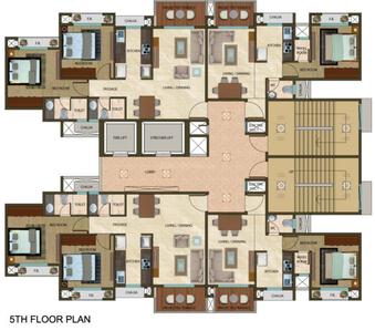 Project Image of 410.0 - 653.0 Sq.ft 1 BHK Apartment for buy in Nivasti Aurous