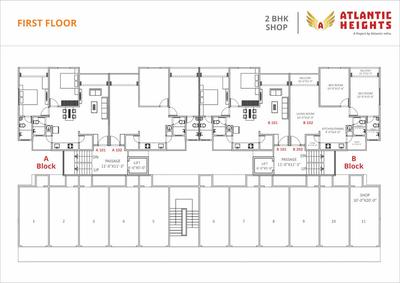 Project Image of 0.0 - 950.0 Sq.ft 2 BHK Apartment for buy in Atlantic Heights