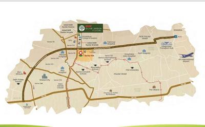 Project Image of 745.0 - 833.0 Sq.ft 3 BHK Apartment for buy in M2K Olive Green Floors