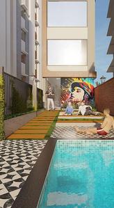 Project Image of 1150 Sq.ft 3 BHK Apartment / Flat for sale in Madanpur for Rs. 8250000