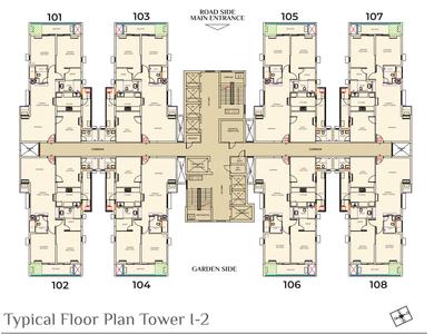 Project Image of 1800.0 - 2400.0 Sq.ft 3 BHK Apartment for buy in Assotech World Avenue 07